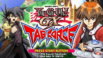 Yu-Gi-Oh! GX - Tag Force (EU) screen shot title